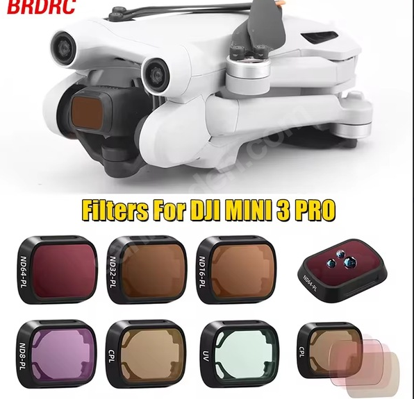 Dji Mini 3 ve dji mini 3 Pro için Filtre Seti