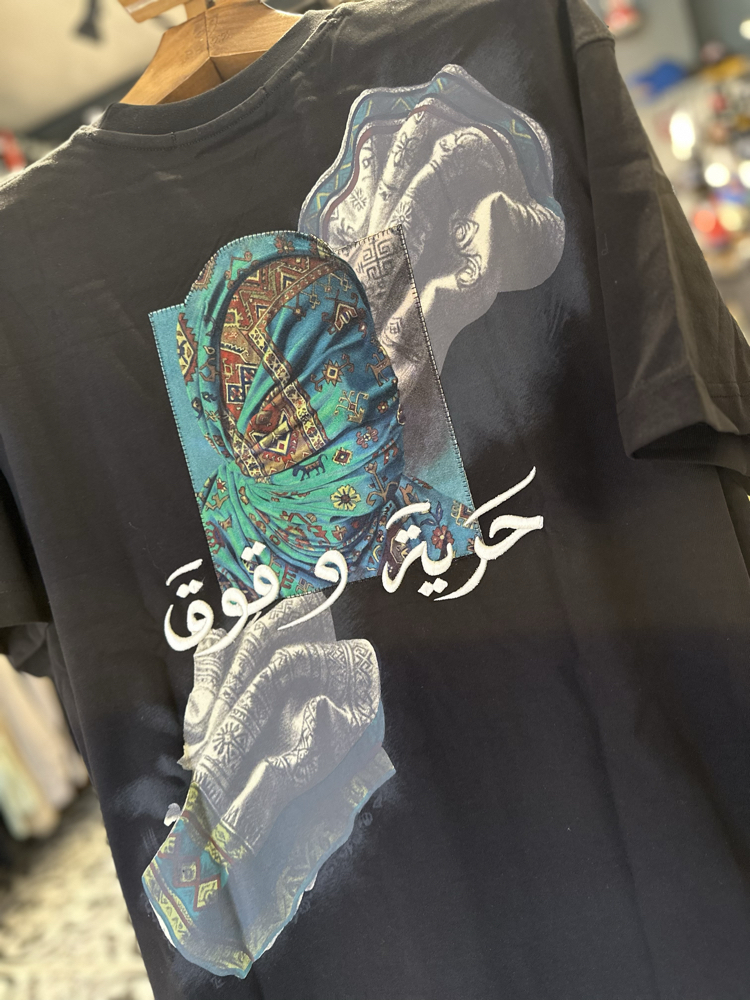 “Freedom & Rights” Oversized Graphic T_shirt