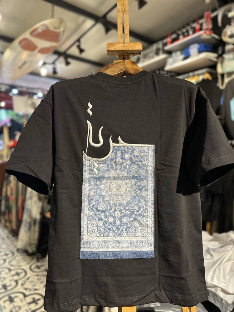 PHAZZBRAND "Kün Hurran" Oversize T-Shirt (Siyah)