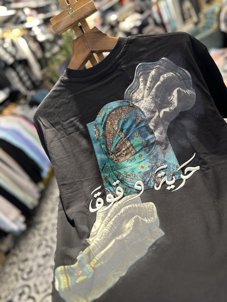 “Freedom & Rights” Oversized Graphic T_shirt