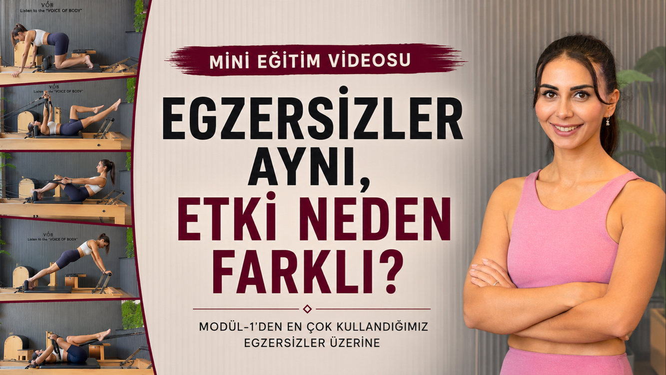 Egzersizler aynı, etki neden farklı?