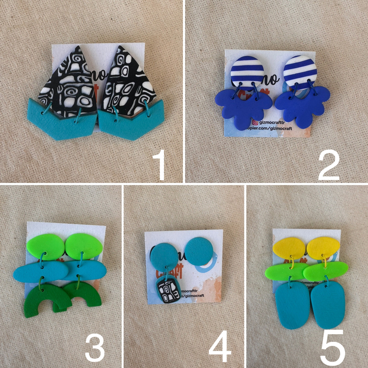 Sallantılı Gizmo Küpe