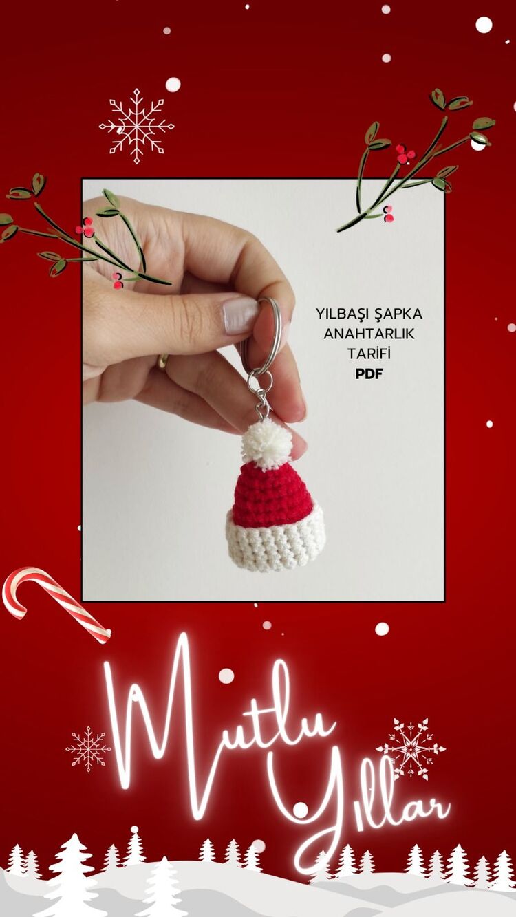 Şapka Anahtarlık - PDF