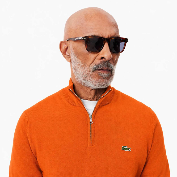 Lacoste Yarım Fermuarlı Kazak