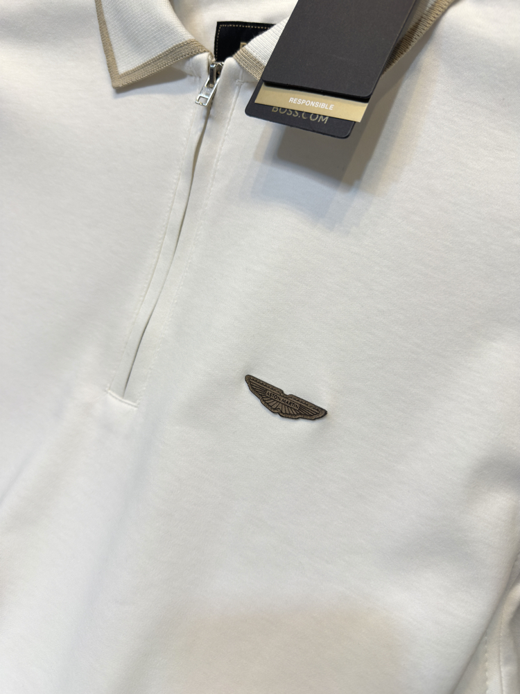 Boss Aston Martin Polo Yaka Tsihirt Osyho Kumaş