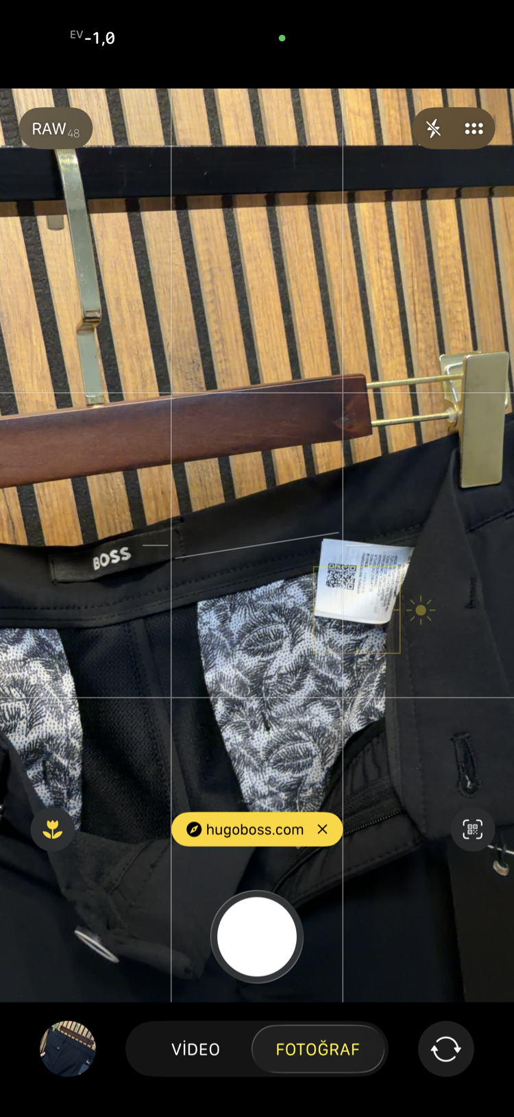 Boss Premium Gofre Kumaş Jagger Siyah