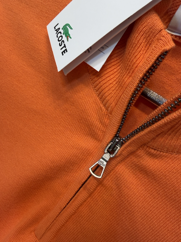 Lacoste Yarım Fermuarlı Kazak
