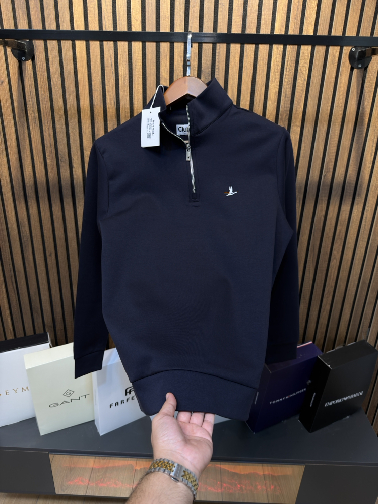 Beymen Premium Yarım Fermuarlı Sweatshirt 