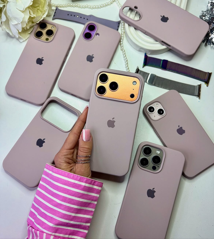 Apple Silicone Case Lavender 