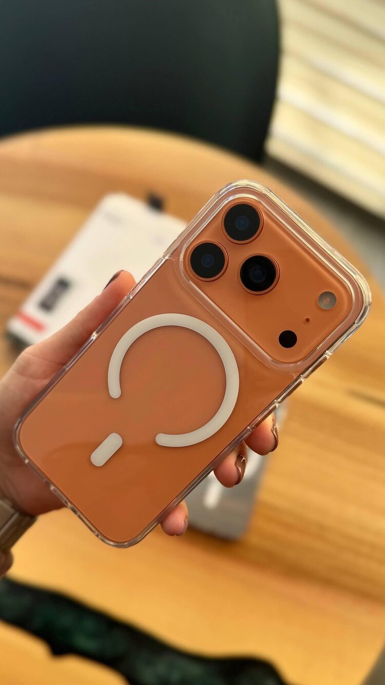 İphone Slim MagSafe Cam Kılıf Şeffaf