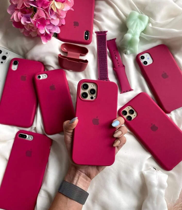 Apple Silicon Case Grape Purple