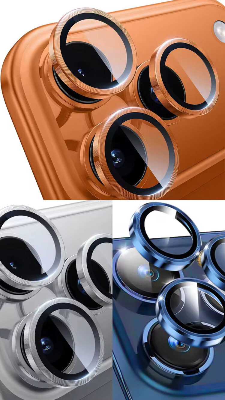 İphone 17 Serisi Premium Safir Lens Koruyucu