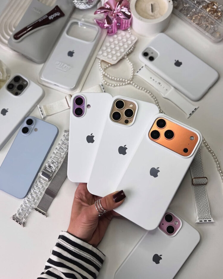 Apple Silicone Case Beyaz