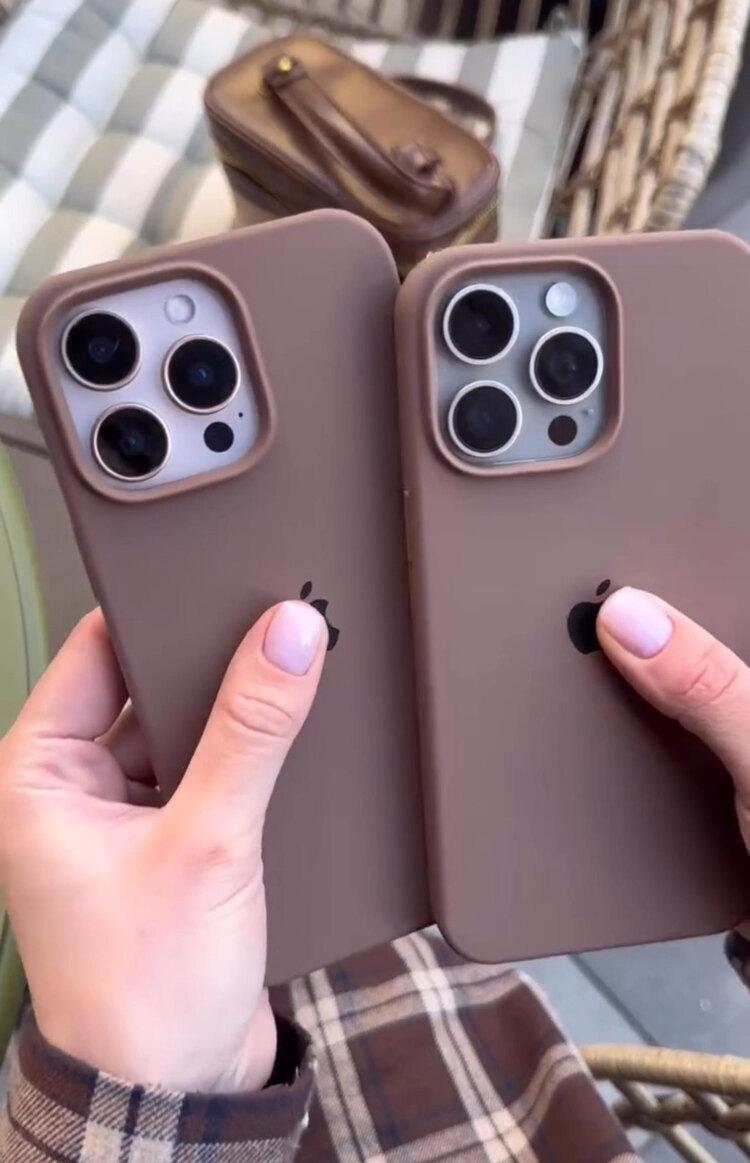 Apple Silicon Case Kahve