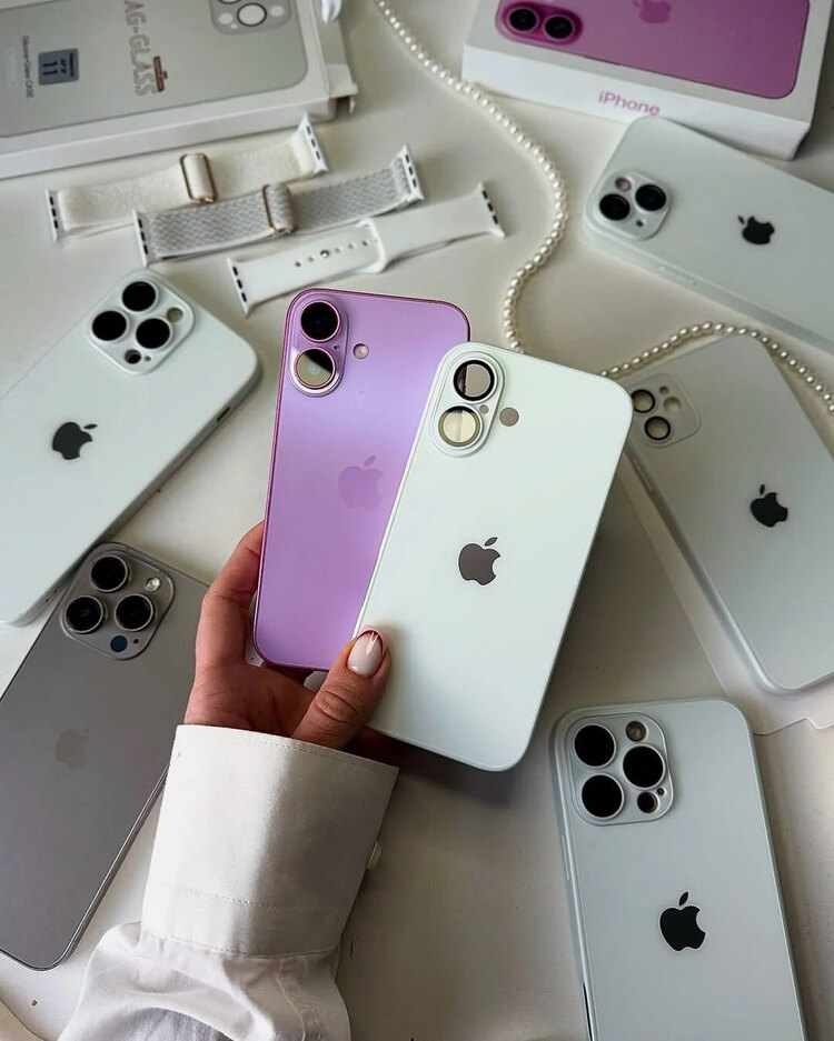 AG Glass Case Lens korumalı- White