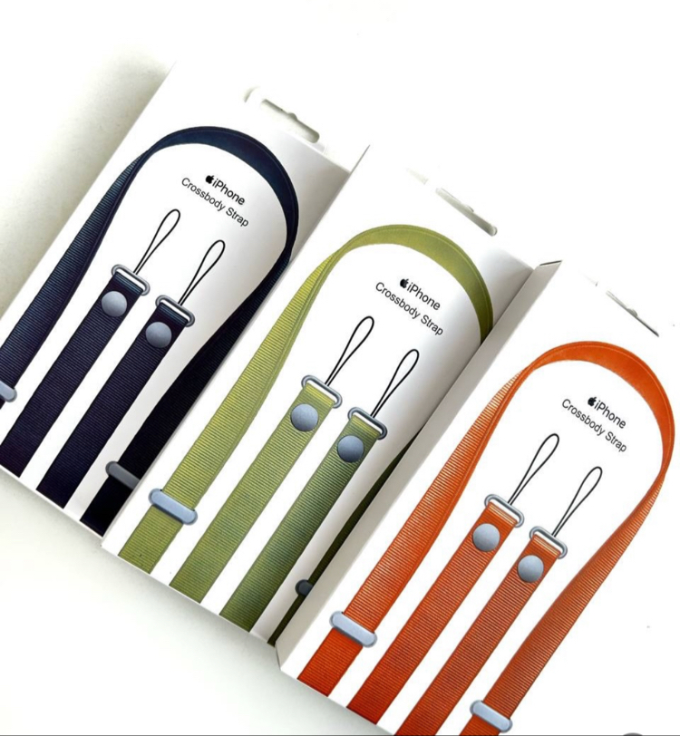 İphone Crossbody Strap Siyah