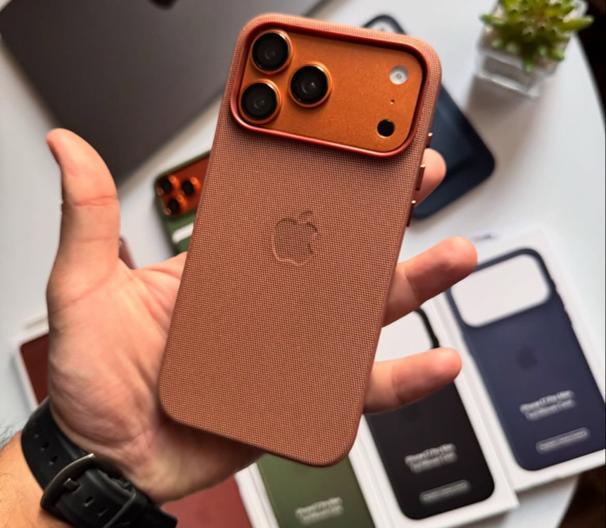 İphone Tech Woven Kılıf Sienna Askı aparatı takmalı
