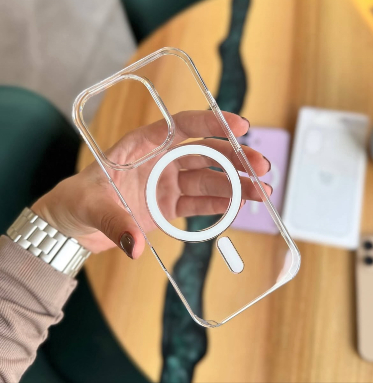 İphone Slim Clear Case MagSafe destekli , Animasyonlu