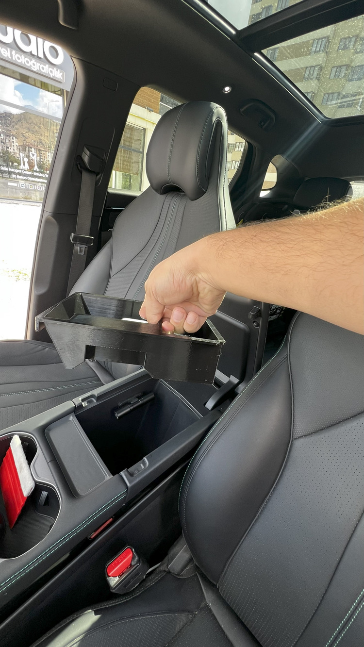 BYD Seal / U EV & DMI Uyumlu Kolçak Altı Organizer + Hediyeli Anahtarlık