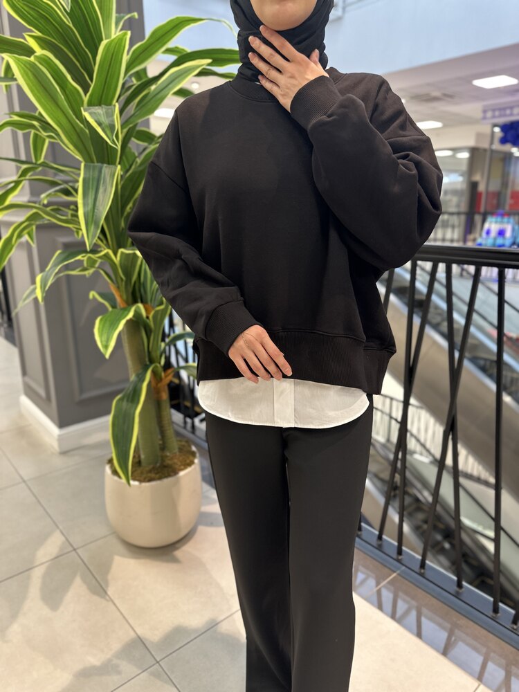 Bebe yaka Sweatshirt