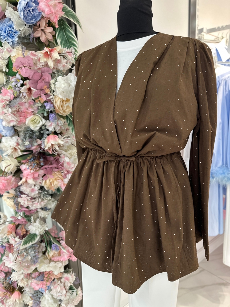 Taşlı Vual kimono 