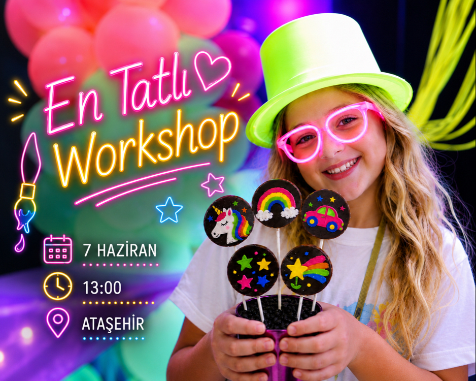 Neon Çikolop Workshop 7 Haziran 13:00