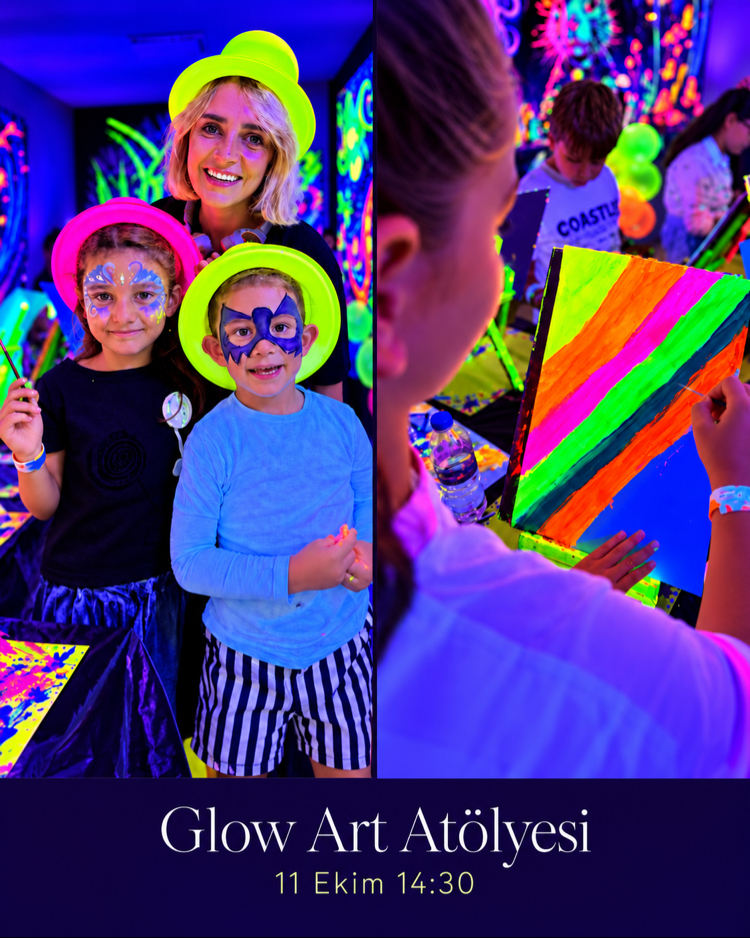 Glow Art Atölyesi 11 Ekim 14:30