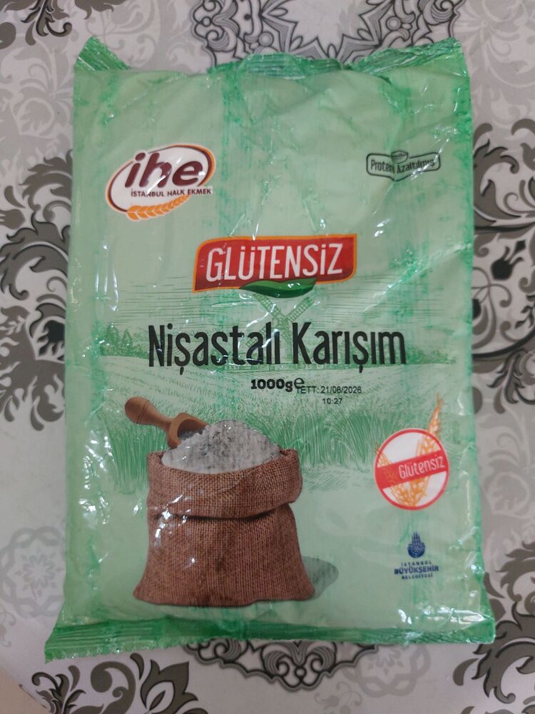 İHE Glutensiz un nişastalı karışım proteinli azaltılmış