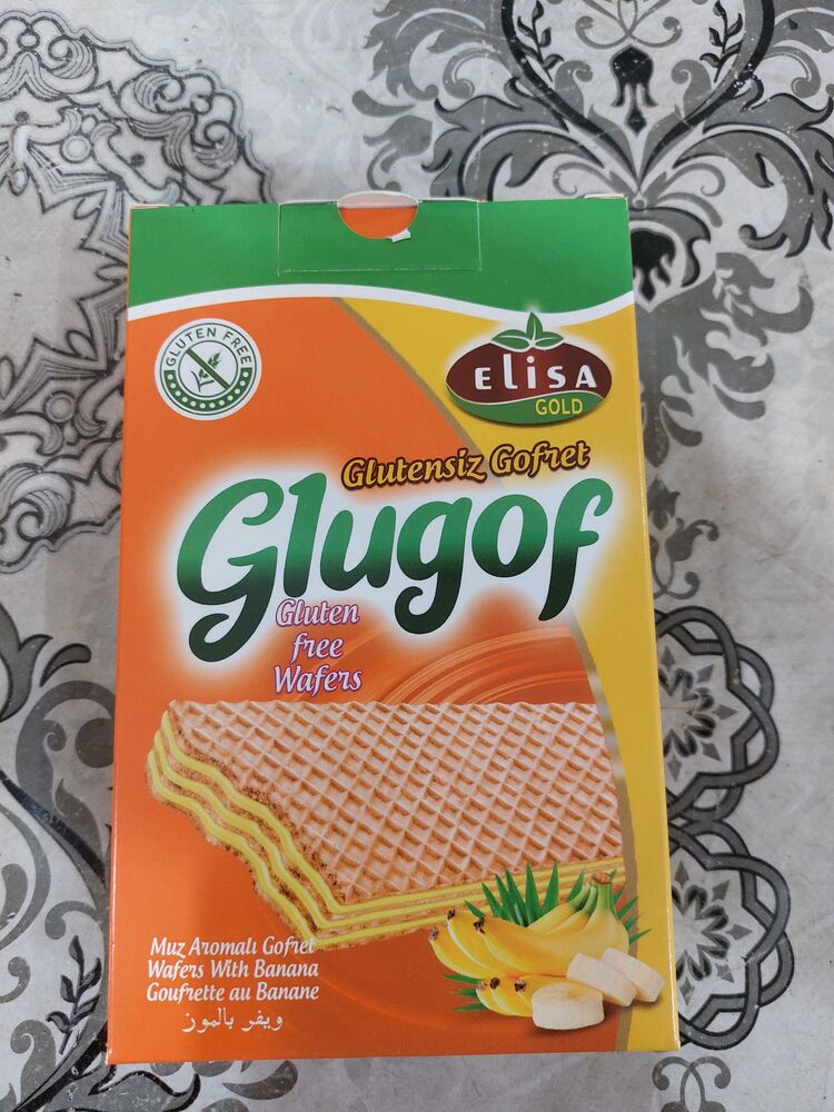 elisa düşük proteinli gofret muzlu 125 gr