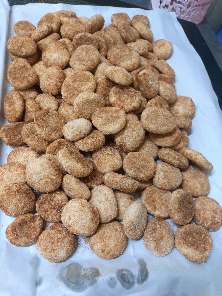 glutensiz hindistan cevizli tahinli pekmezli kurabiye 500.gr 400 TL