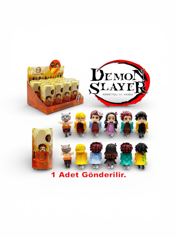 Demon slayer sevimli figür