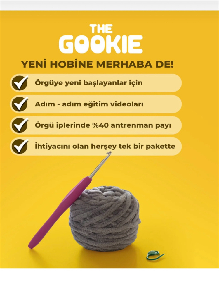 Sevimli ayıcık örgü kiti