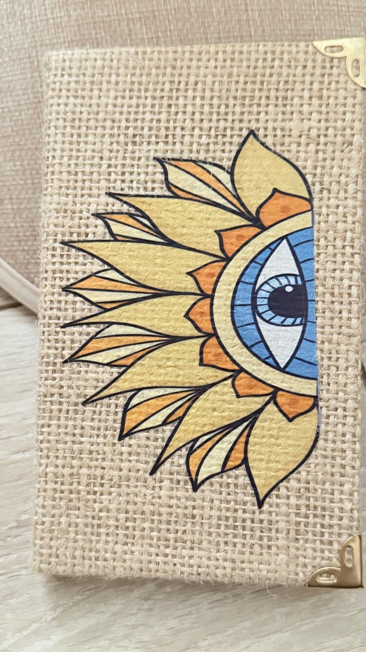 Güneş desenli defter
