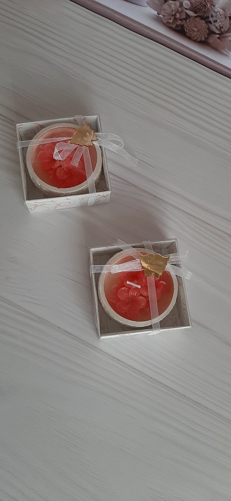 KD387- Çiçek Mum
