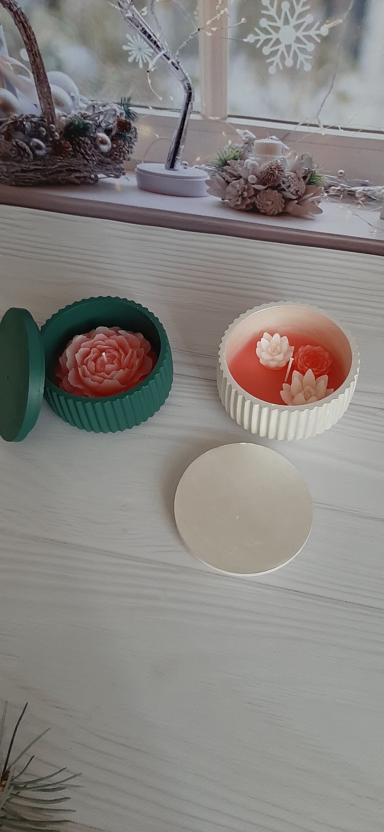 KD343- Kapaklı Kase Mum