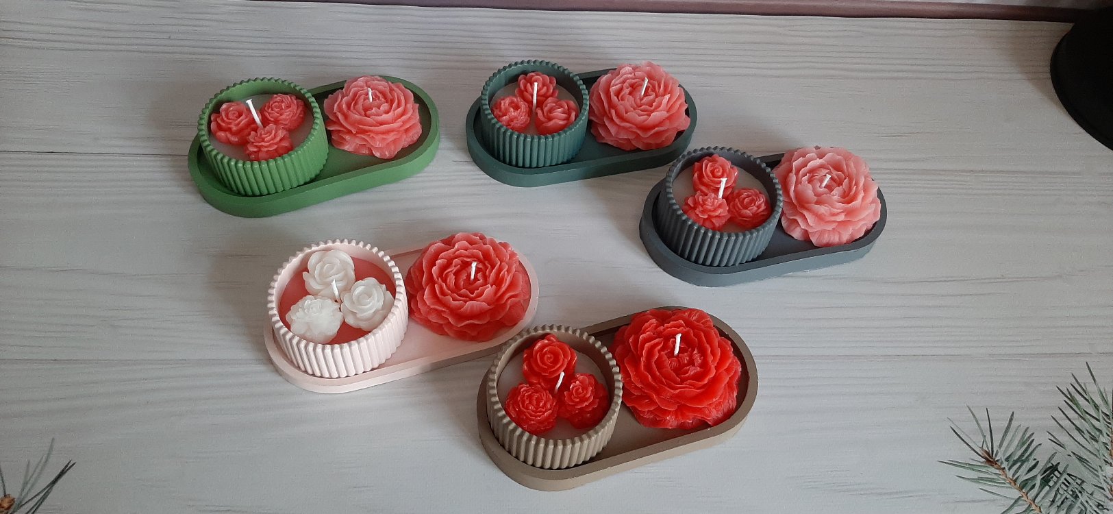 KD377- Tasarım Set Mum
