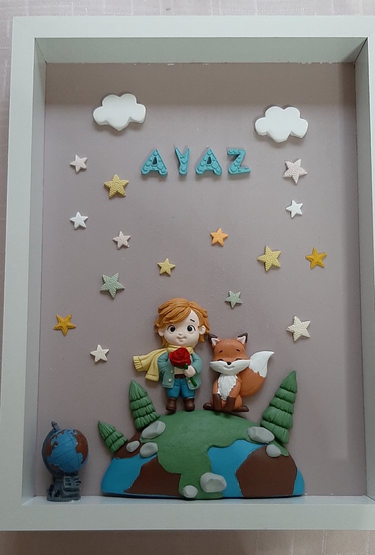 KD364- Bebek Odası Panosu