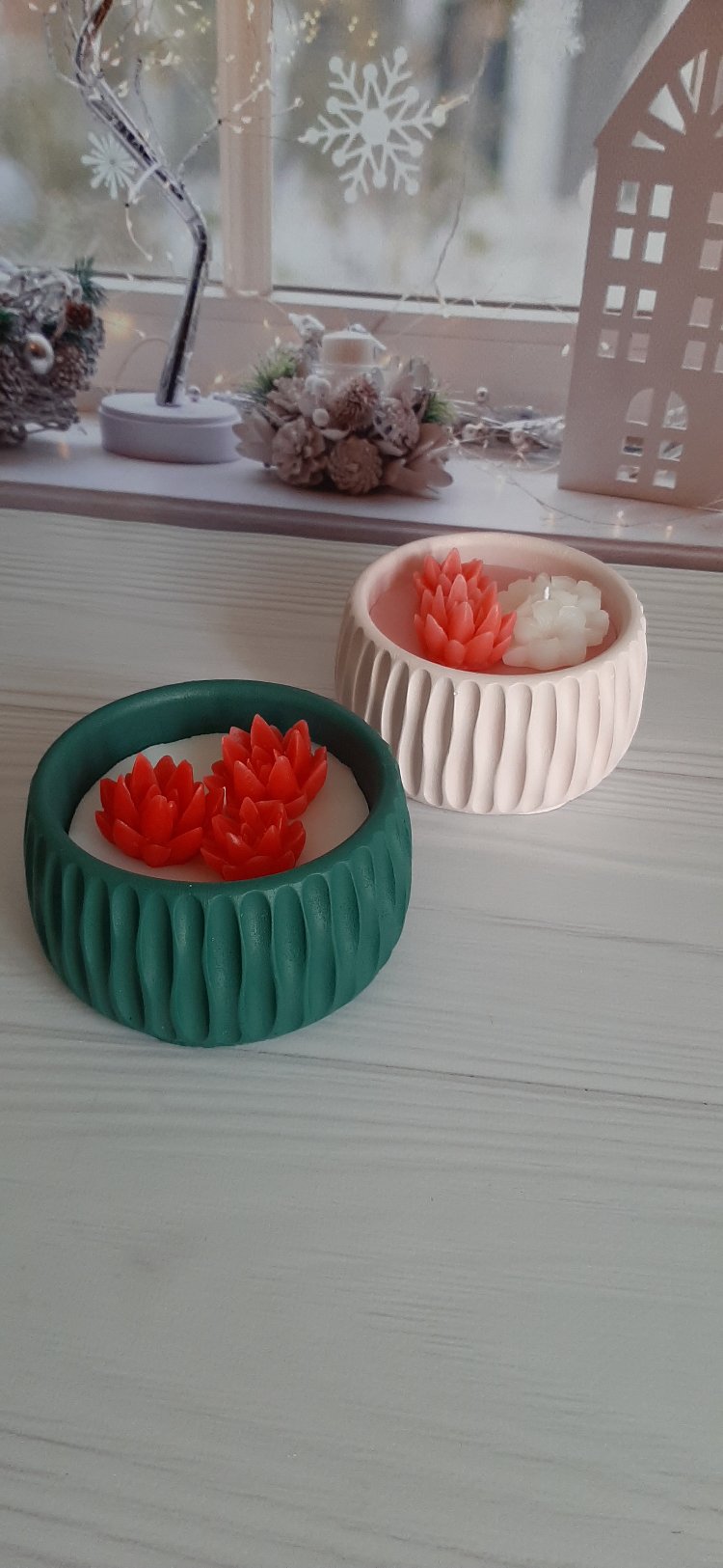 KD379- Büyük Kase Mum