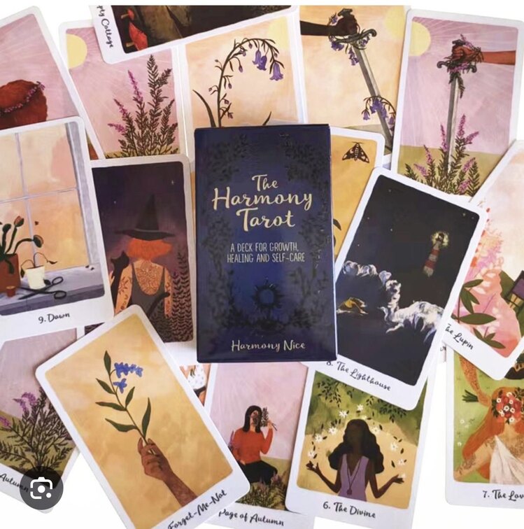 The Harmony tarot (12cm 7cm)