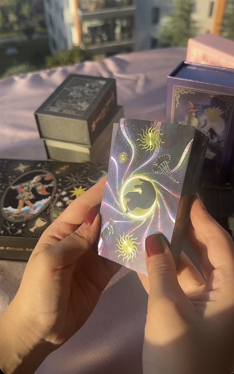 Witch tarot orijinal - yaldızlı