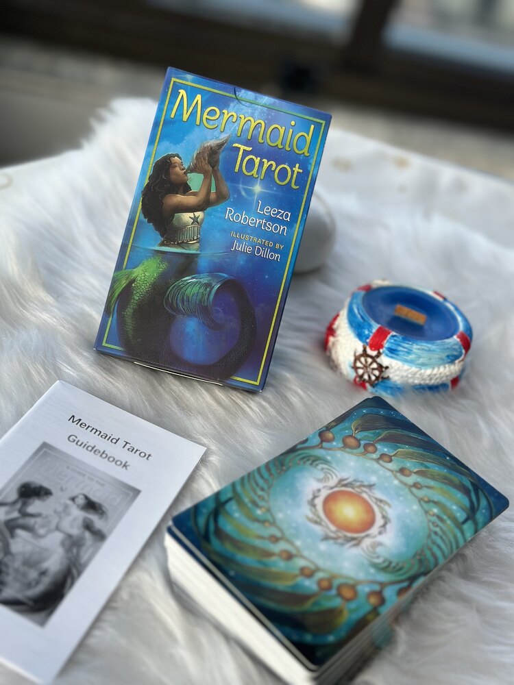 Mermaid tarot (12cm 7cm)