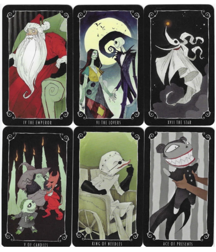 The nightmare before chrıstmas tarot