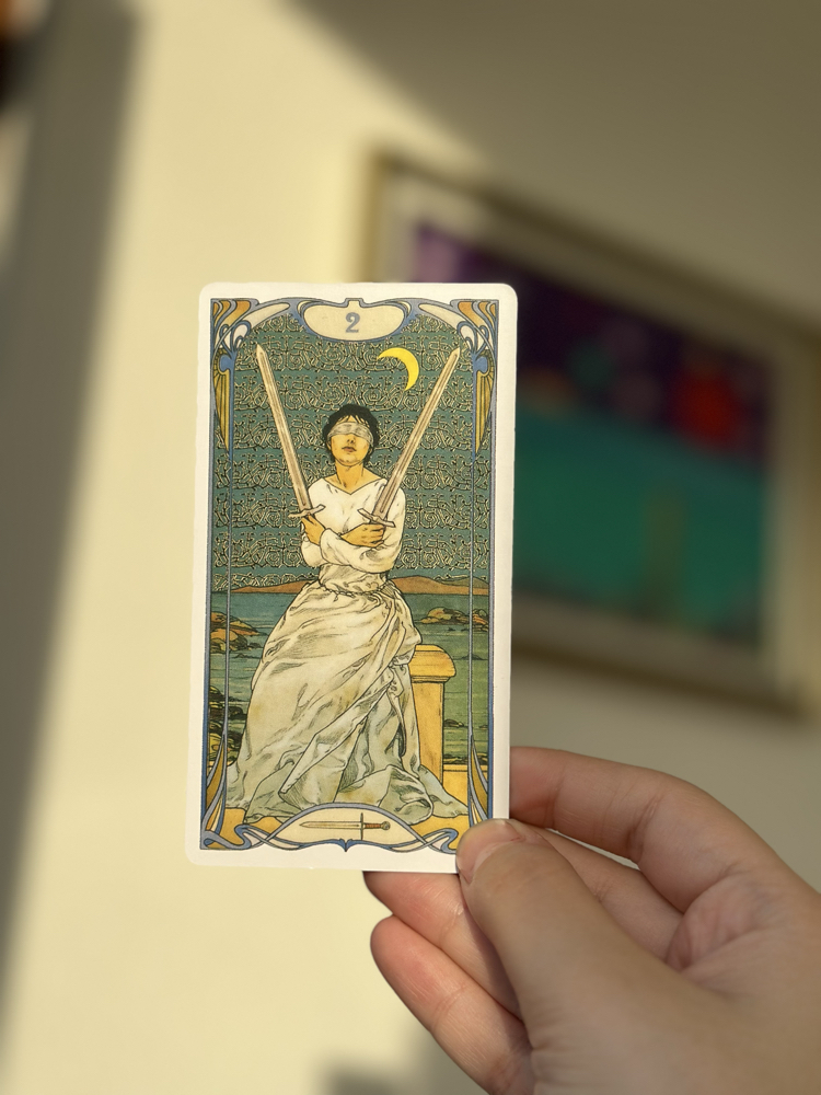 Golden Art Nouveau Tarot (metal kutu)