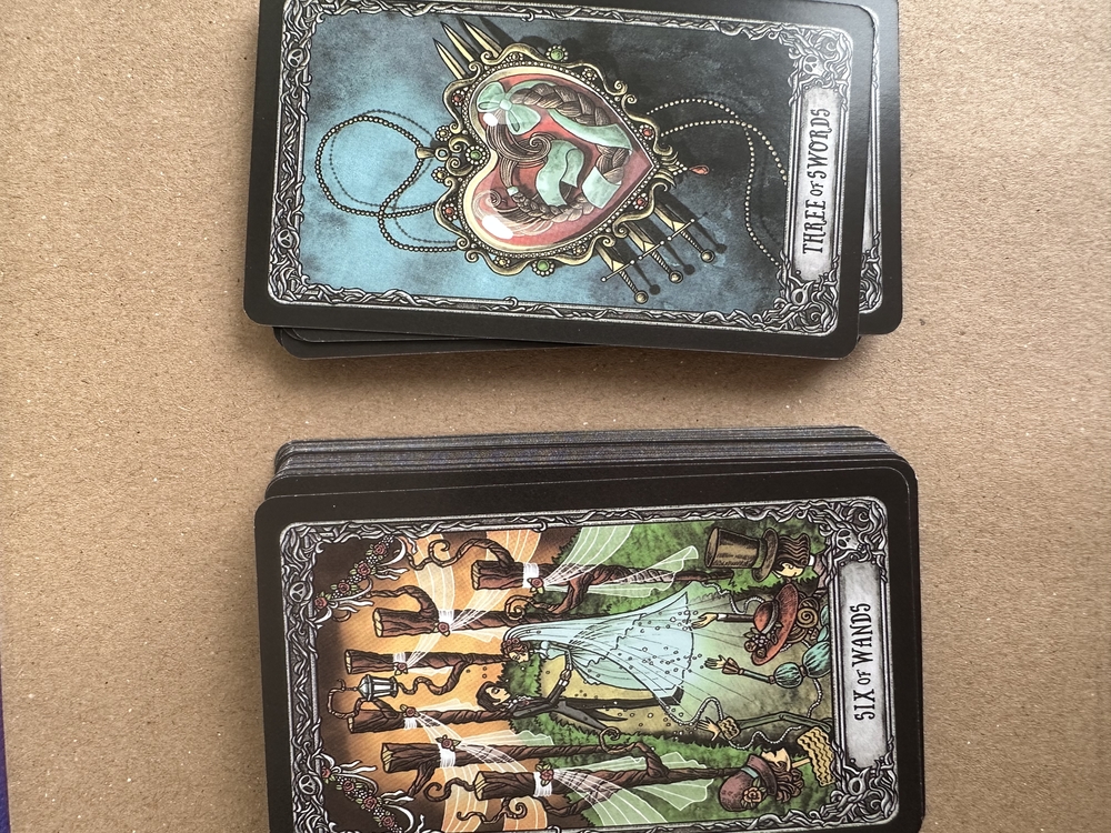 Dark mansion tarot