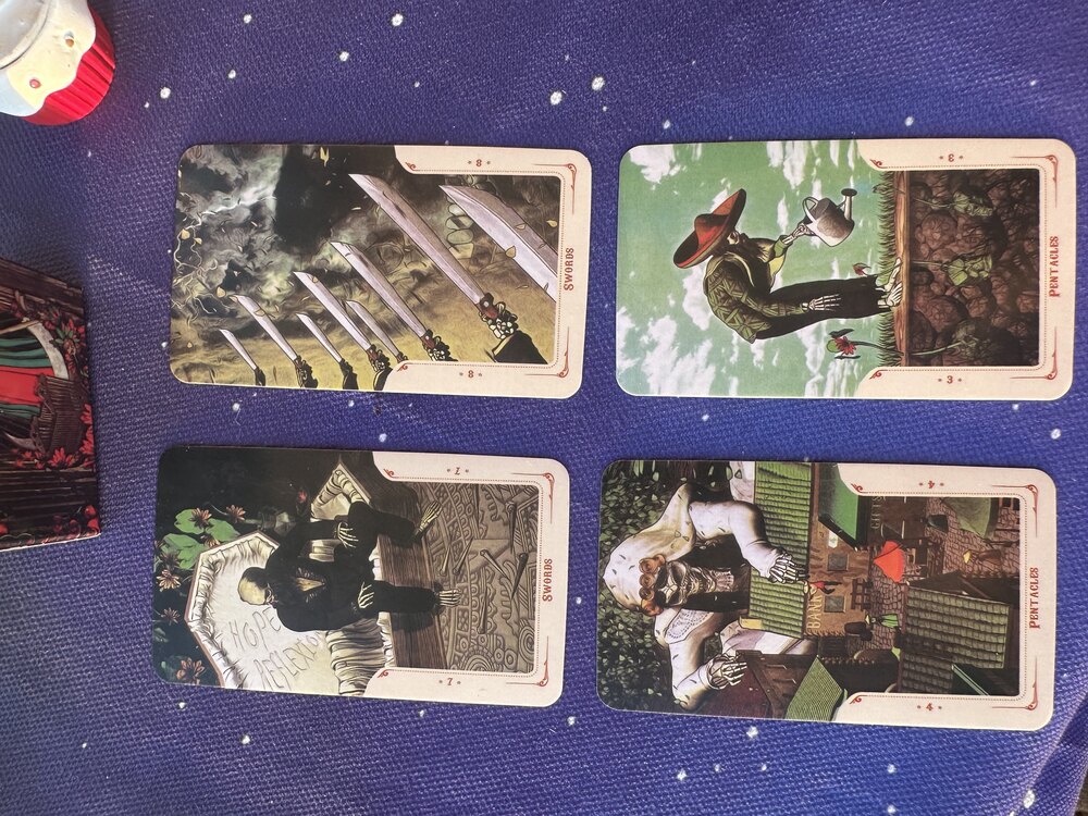 Santa muerte tarot