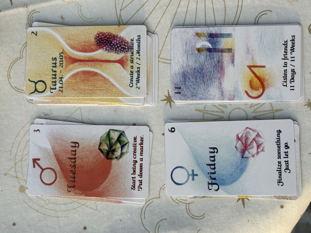 Cards of time (zaman kartları)
