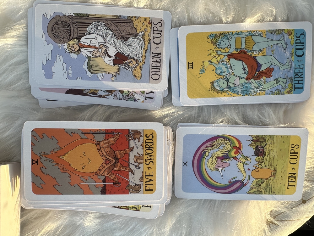 Adventure time tarot destsi