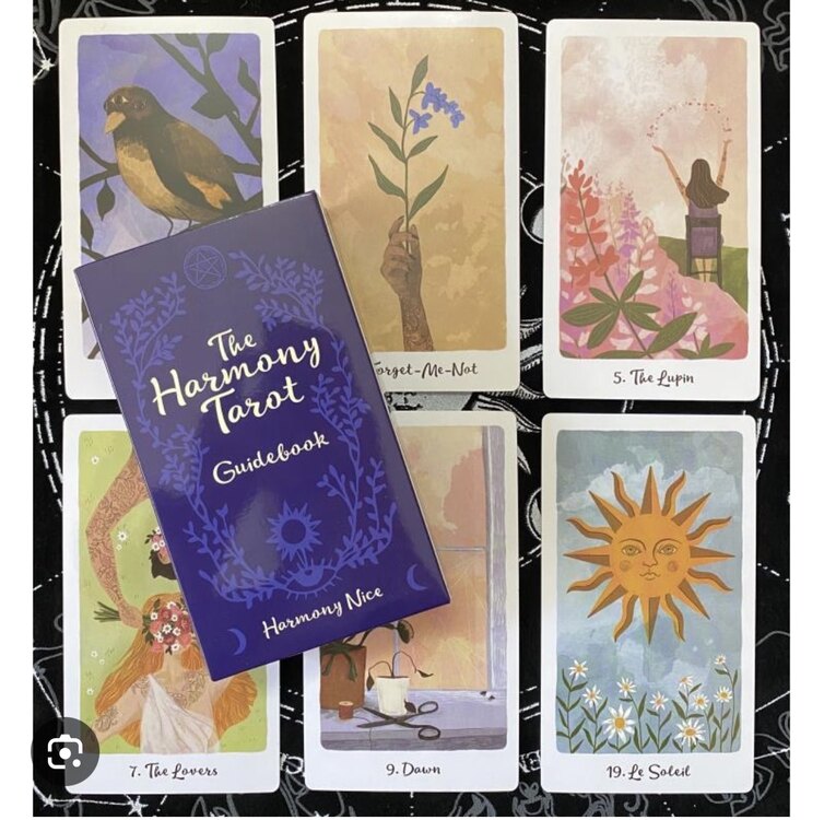 The Harmony tarot (12cm 7cm)