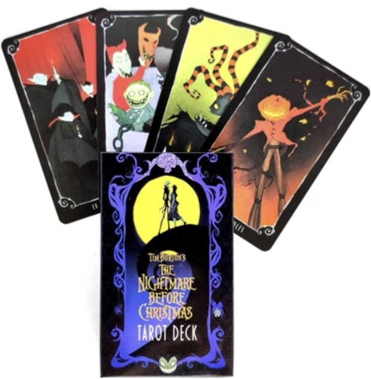 The nightmare before chrıstmas tarot