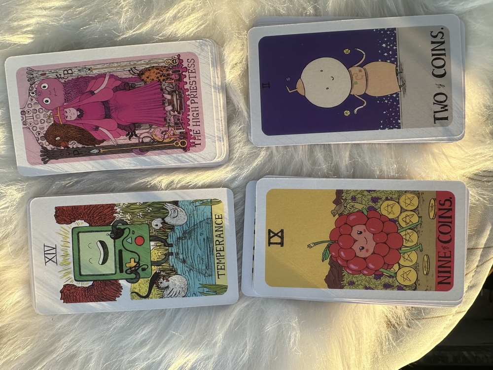 Adventure time tarot destsi